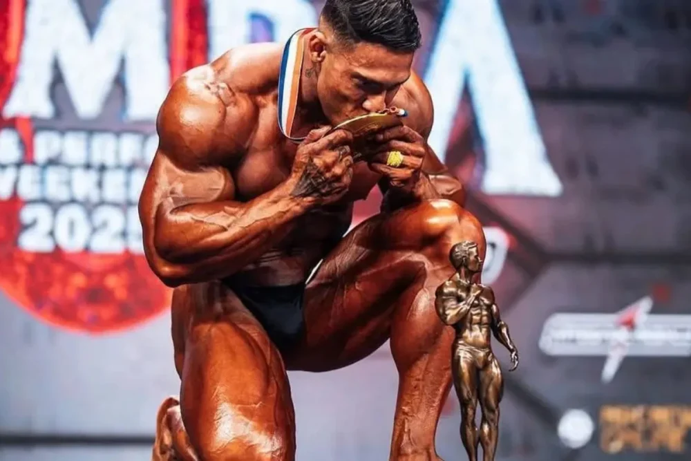 Este é o valor do prêmio que Ramon Dino ganhou ao vencer o Mr. Olympia 2025