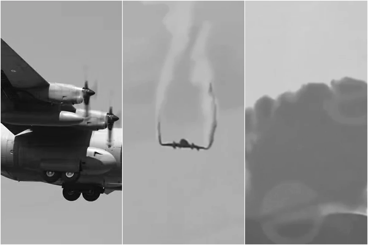 Avião com 20 pessoas a bordo cai e explode; vídeo mostra o momento