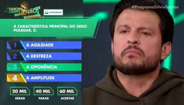 Humorista Ceará erra questão crucial no 