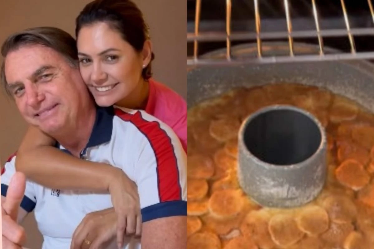 Esta foi a receita de bolo saudável feita por Michelle para Bolsonaro que viralizou