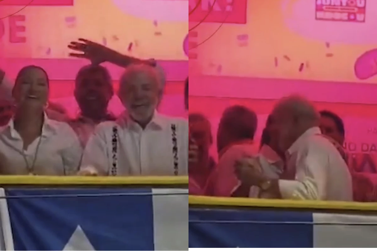 Lula e Janja são flagrados dançando agarradinhos em camarote no Carnaval de Salvador